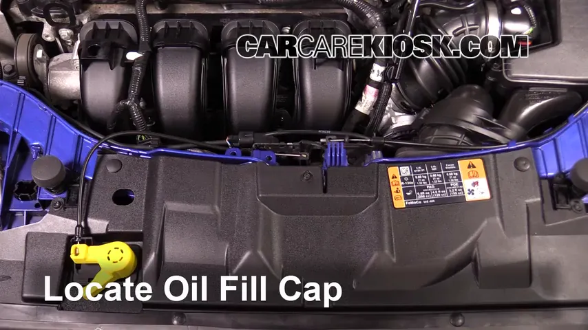 2015 Ford Focus Titanium 2.0L 4 Cyl. FlexFuel Sedan Oil